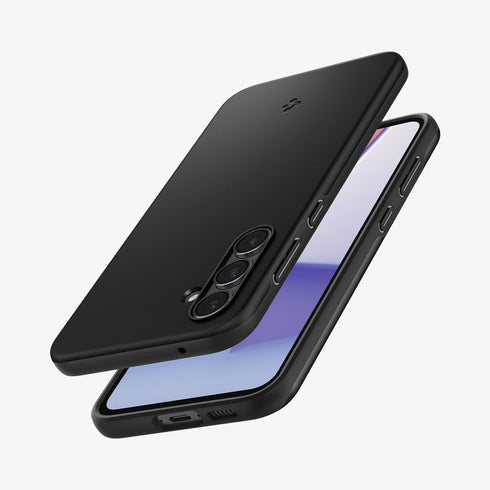 ACS05609 - Galaxy S23 Ultra Case Thin Fit in black showing the back